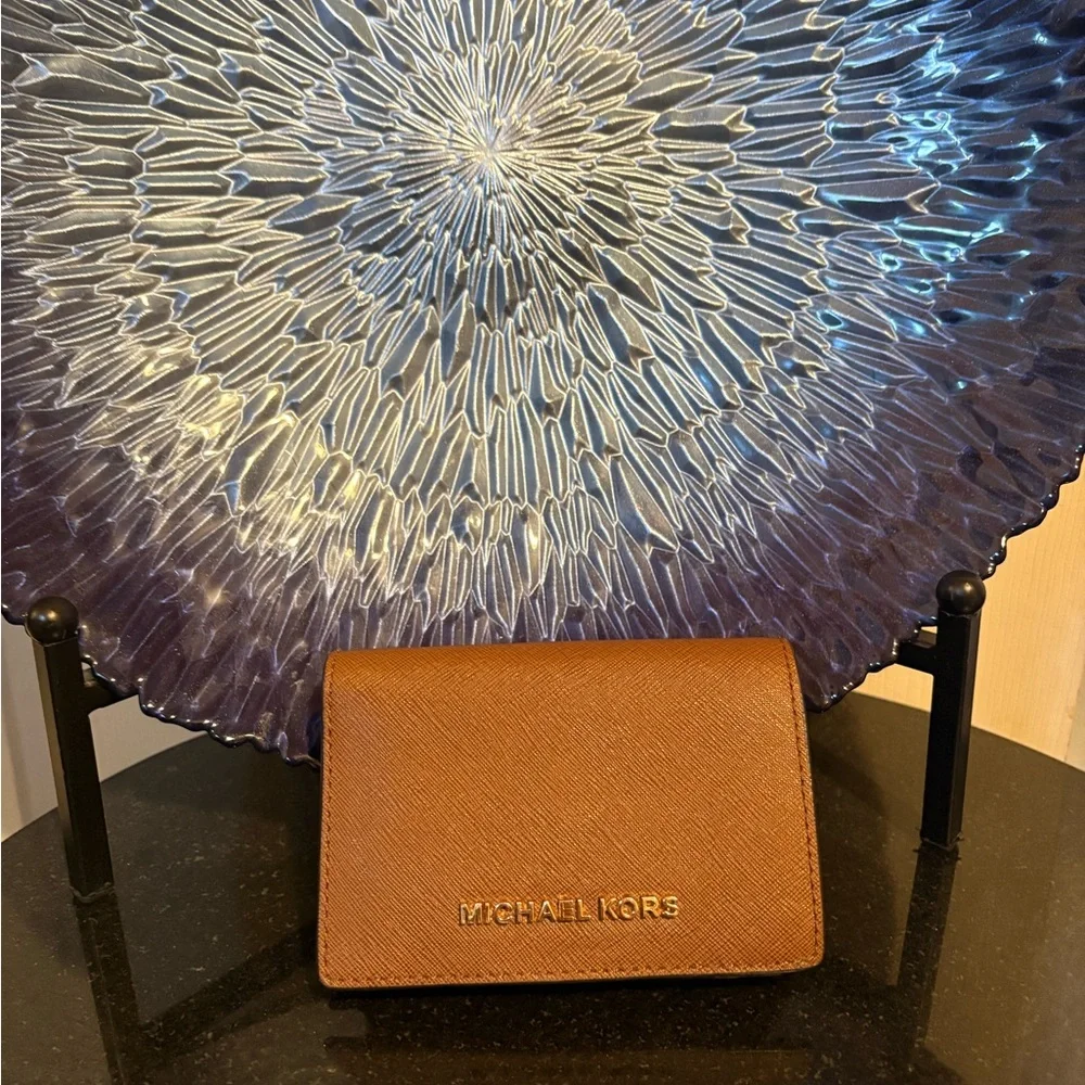 Michael Kors Brown Leather Wallet